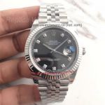 Replica Rolex Datejust II Jubilee Bracelet Black Diamond Dial 41mm Watch